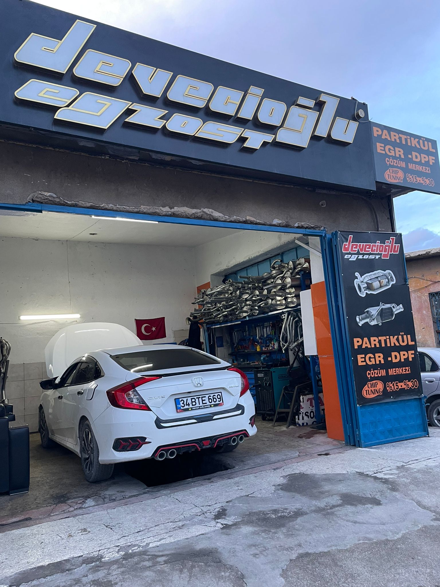 Servis Dış Görünüm ve Egzoz Çözümleri
